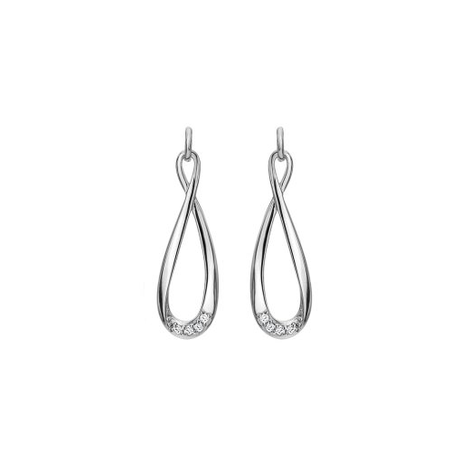 Stříbrné náušnice Hot Diamonds Most Loved DE742