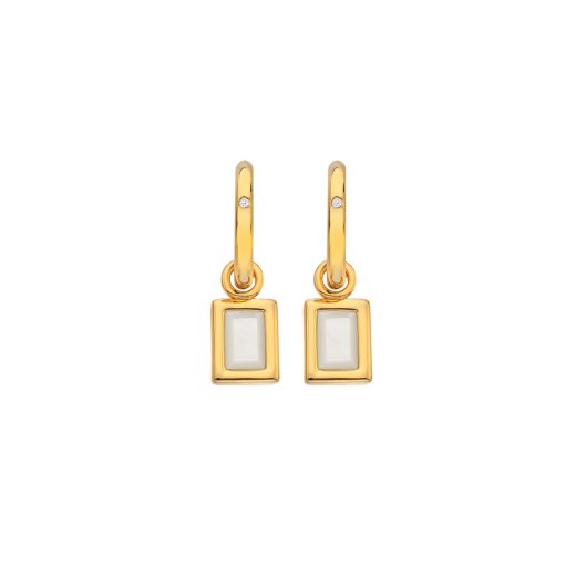 Stříbrné náušnice Hot Diamonds X Gemstones DE765