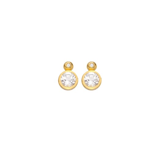 Stříbrné náušnice Hot Diamonds X Gemstones Droplet DE774