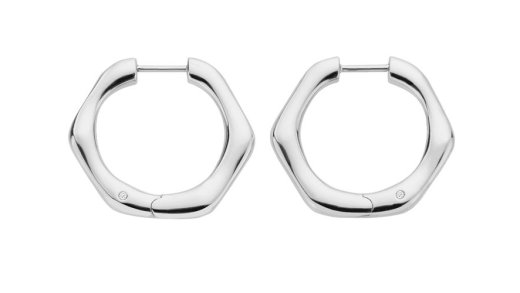Stříbrné náušnice Hot Diamonds Huggies DE795