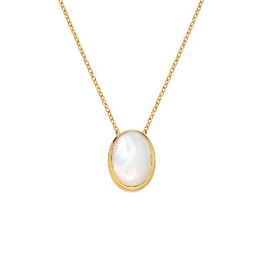 Stříbrný přívěsek Hot Diamonds X Gemstones Oval DN189