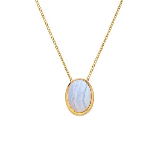 Stříbrný přívěsek Hot Diamonds X Gemstones Oval DN190