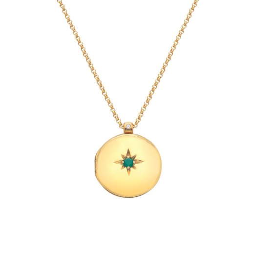 Stříbrný přívěsek Hot Diamonds X Gemstones Locket DP932