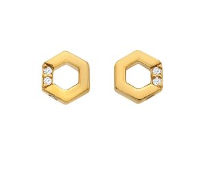 Stříbrné náušnice Hot Diamonds x Jac Jossa Hope DE756
