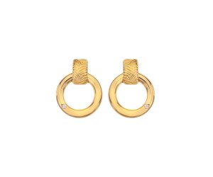 Stříbrné náušnice Hot Diamonds x Jac Jossa Hope DE677