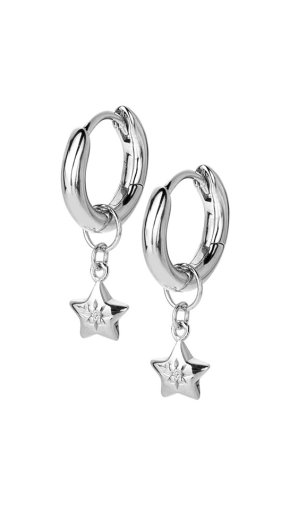 Stříbrné náušnice Hot Diamonds Most Loved DE719