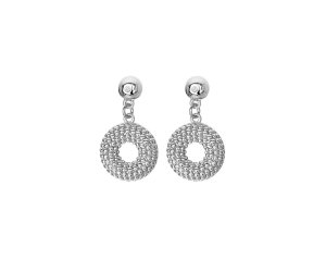 Stříbrné náušnice Hot Diamonds Forever DE723